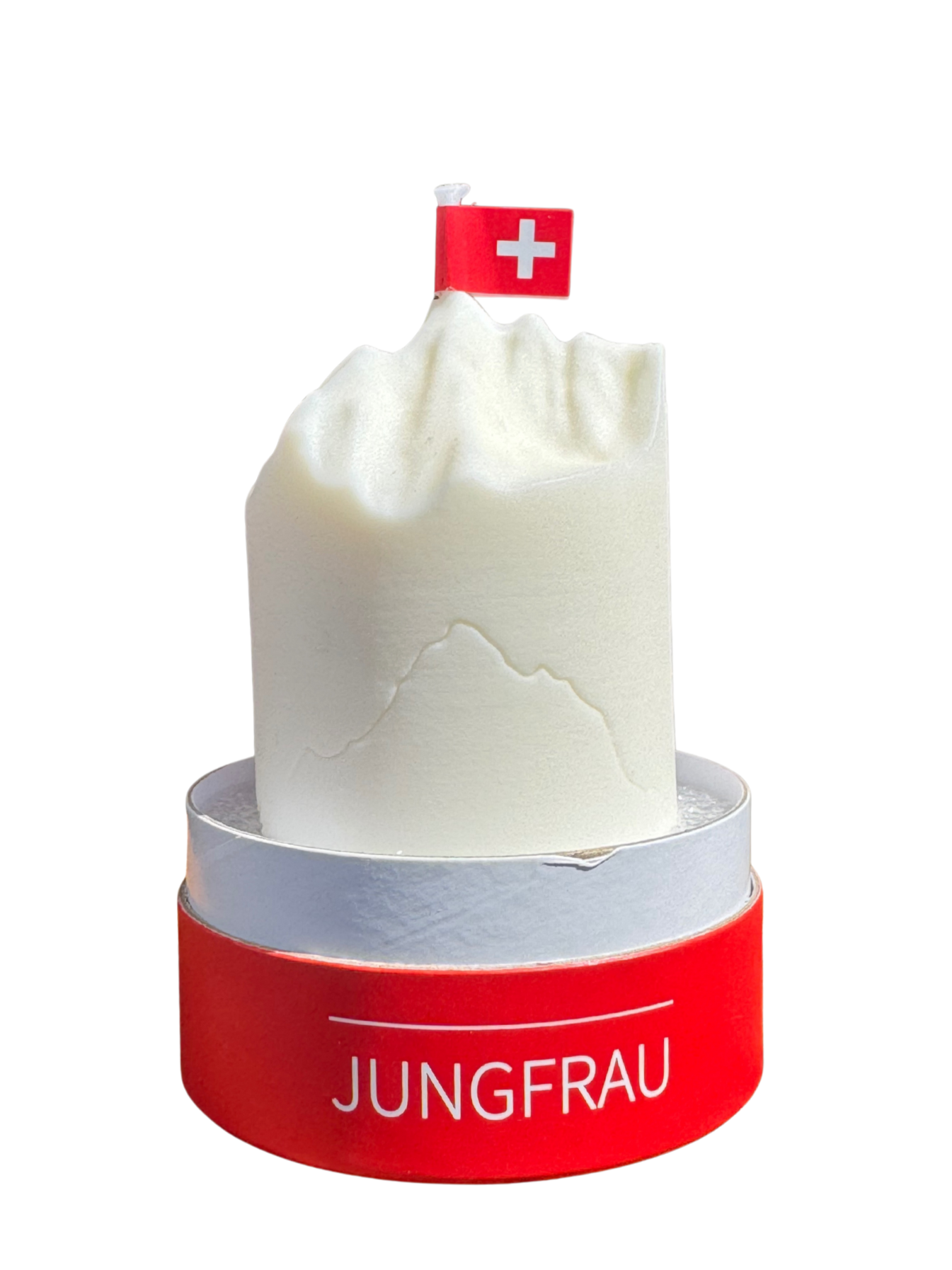 Jungfrau Kerze mit Verpackungspodest