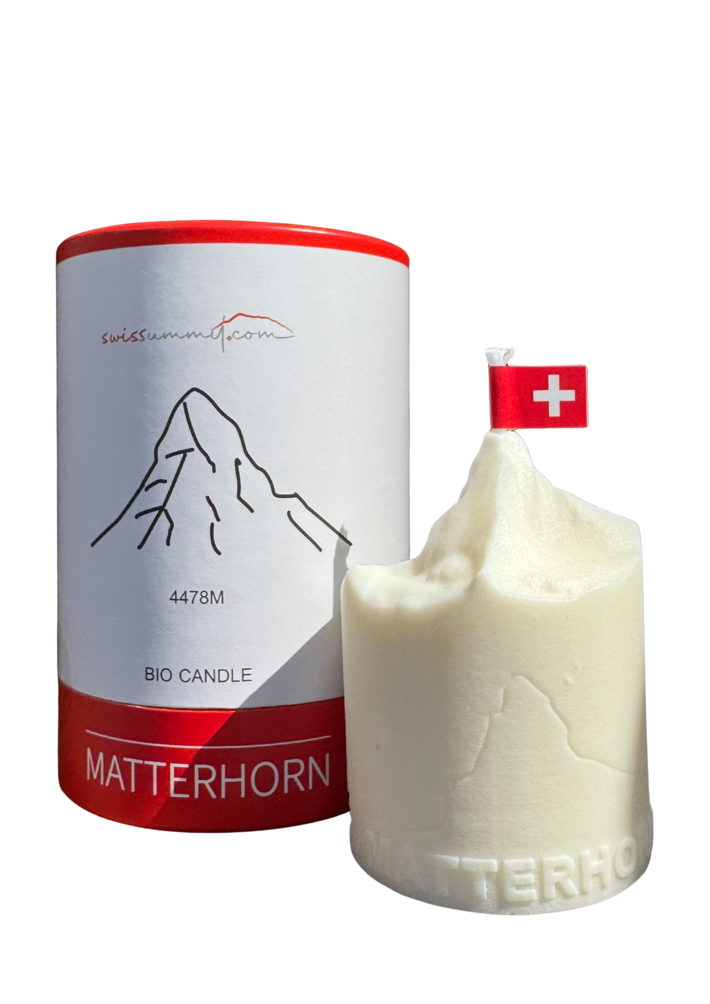 Matterhorn Kerze mit Verpackung