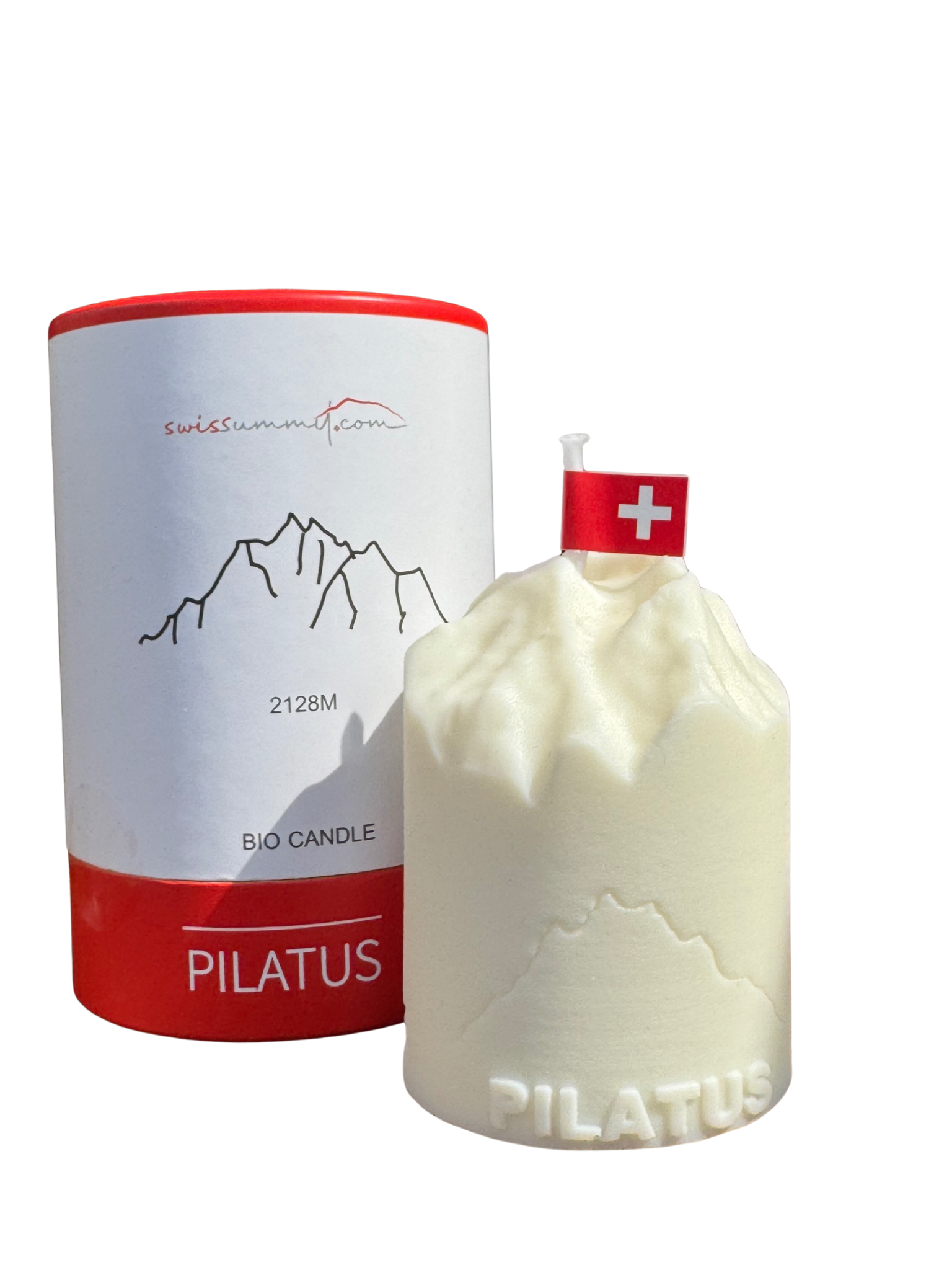 Pilatus Kerze mit Verpackung